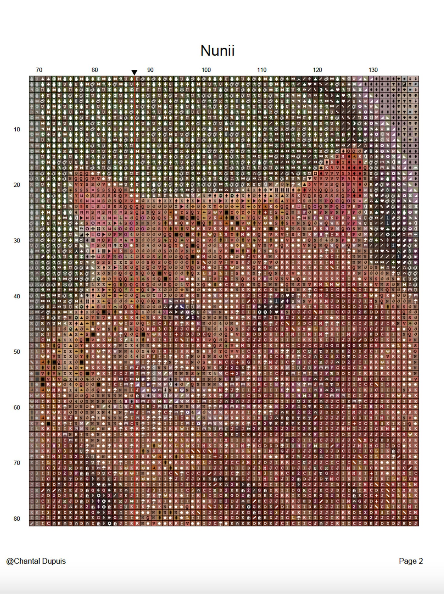 Level 3 - Custom Photo Conversion into Cross Stitch Pattern - Complex conversion with major changes - Digital Download - Personalized gift