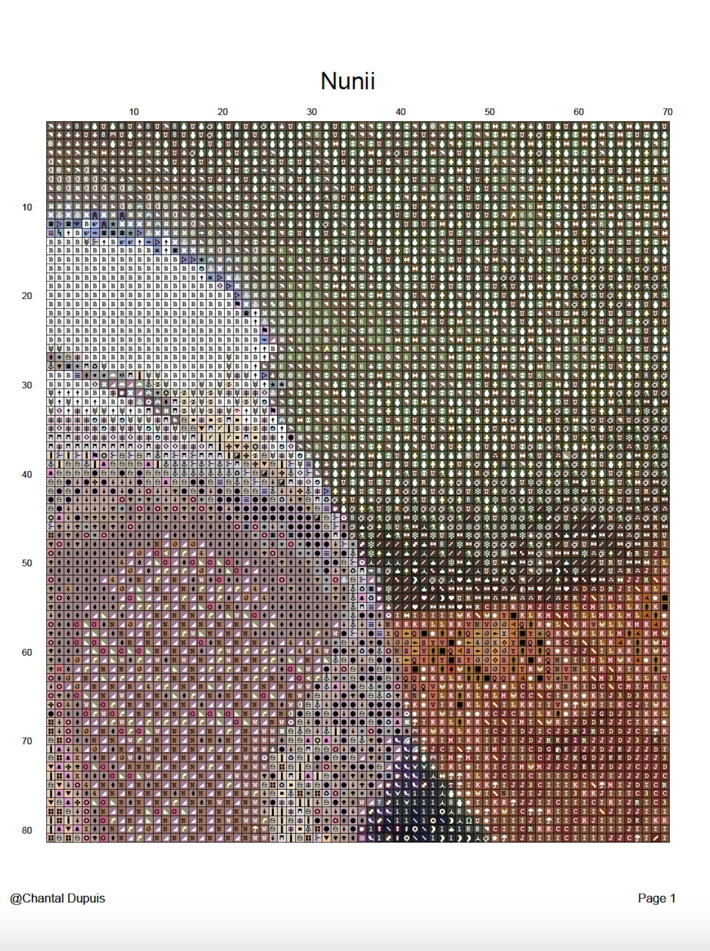 Level 3 - Custom Photo Conversion into Cross Stitch Pattern - Complex conversion with major changes - Digital Download - Personalized gift